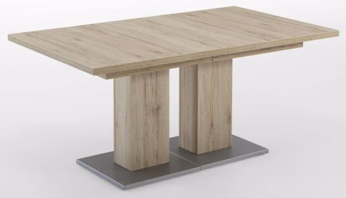 Esstisch - ausziehbar, LB. ca. 160x95cm, Dekor Eiche