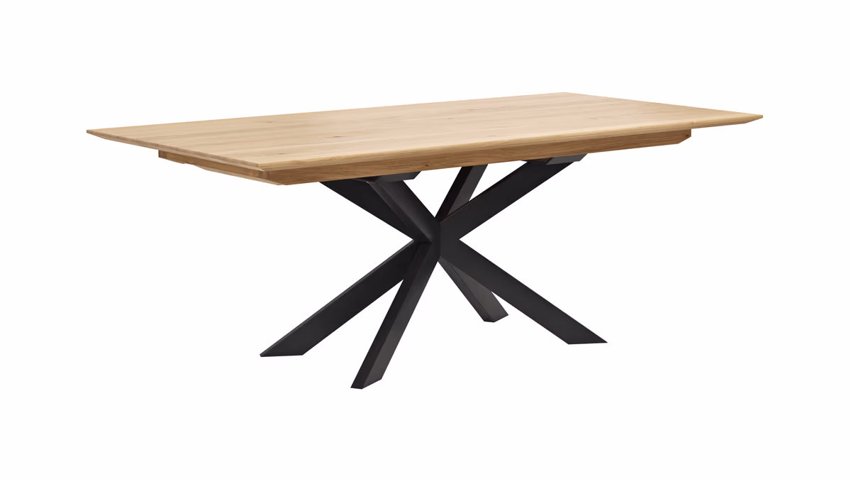 Esstisch Talara Lola - ausziehbar, LB ca. 200x100cm, Wildeiche Bianco