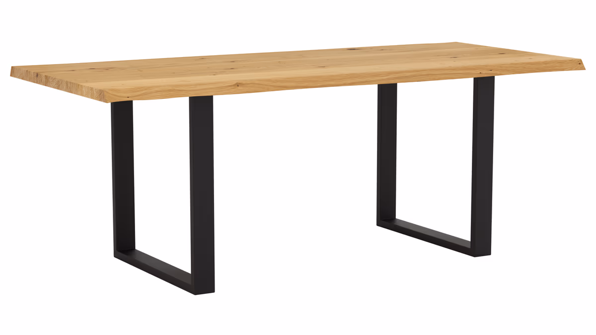 Esstisch Belena - LB ca. 200x100 cm, Eiche massiv