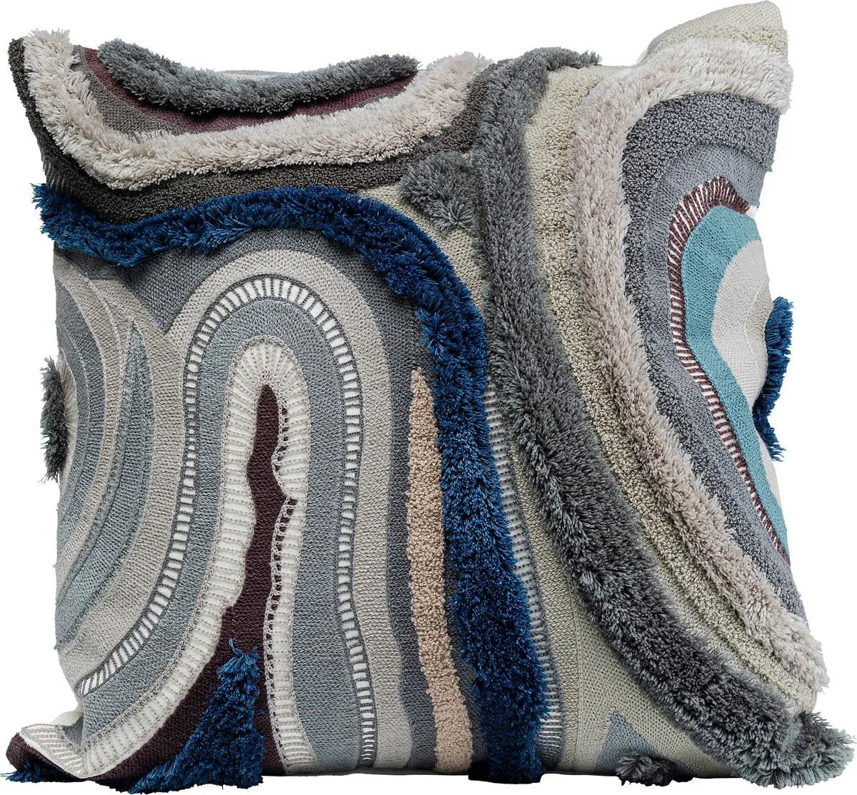 Deko-Kissen - LB ca. 45x45 cm, Grau