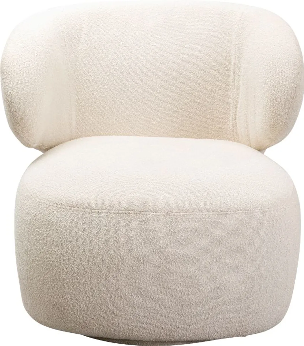 Drehsessel- Stoff, Creme
