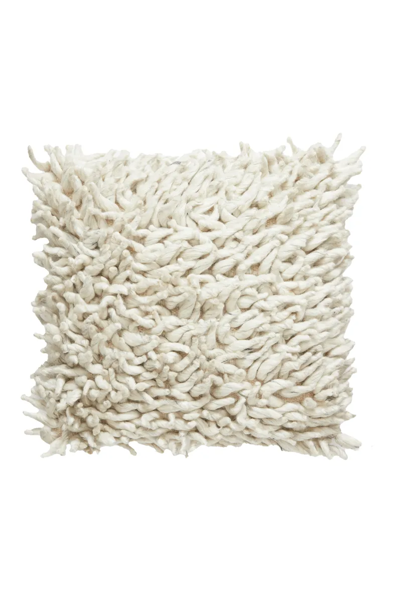 Deko-Kissen - LB ca. 45x45 cm, Naturbeige