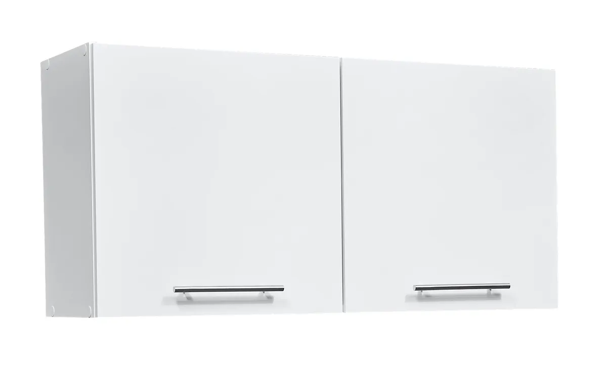 Hängeschrank- B ca. 100 cm, Weiß, Matt