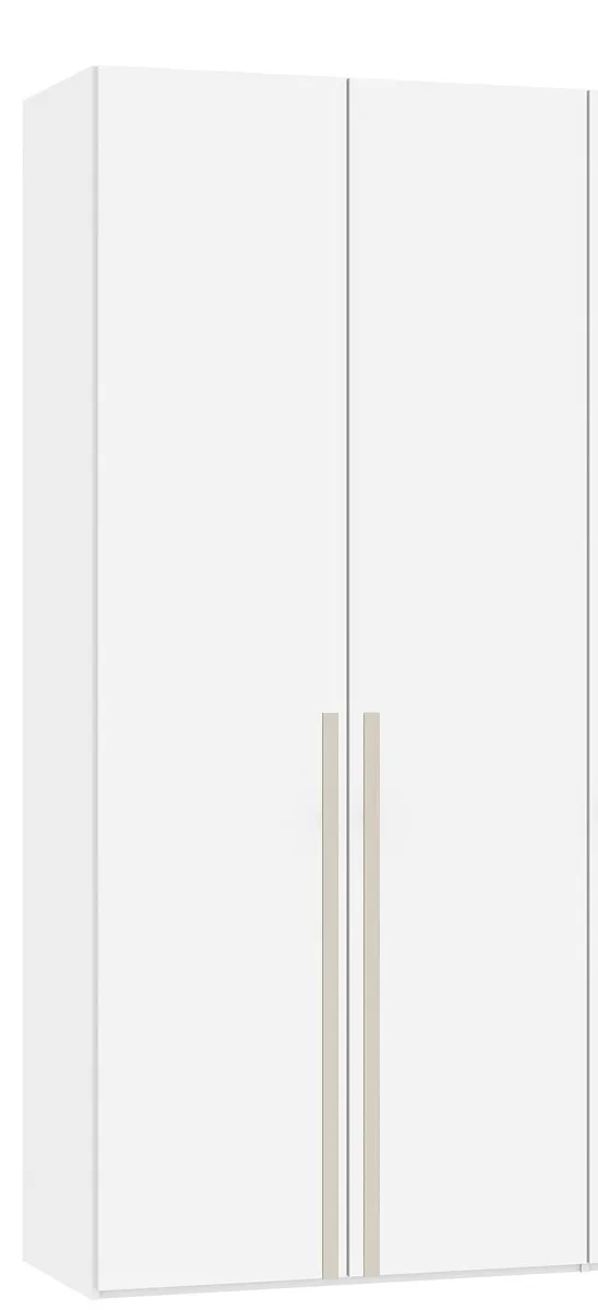 Drehtürenschrank JOIN IT- B ca. 101 cm., Weiß