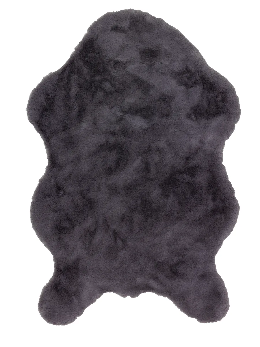 Kunstfell -BL ca. 60x90 cm - Anthrazit