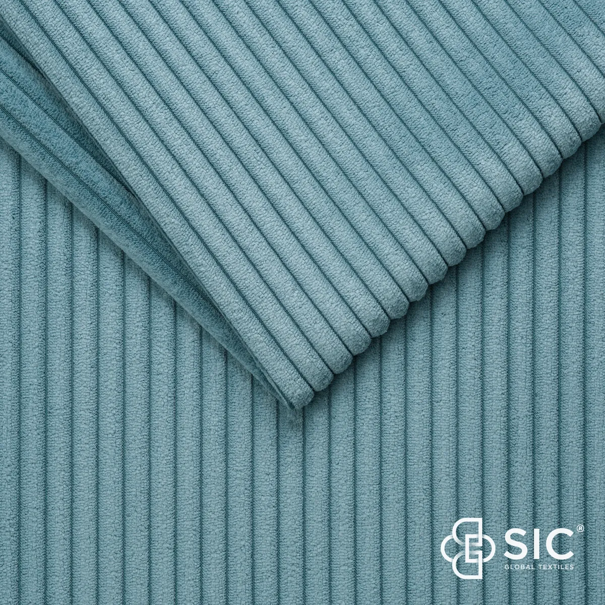 Wohnlandschaft - Ecke links, 2-Sitzer, Longchair rechts, Stoff, Petrol