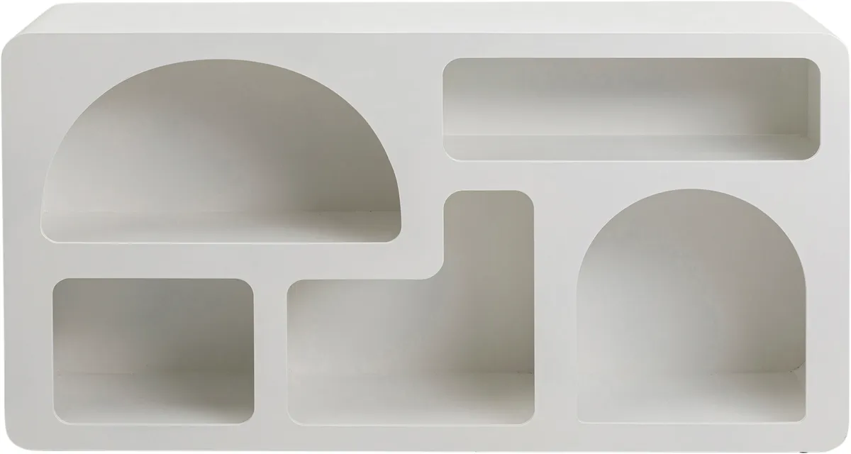 Regal- LB ca. 140x75 cm, Weiß