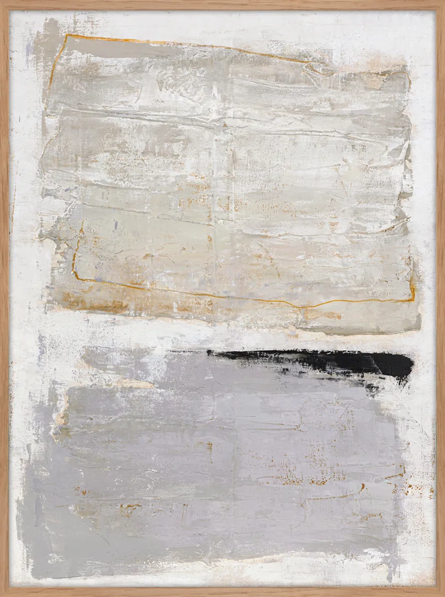 Leinwandbild - BHT ca. 90x120x3 cm, Beige