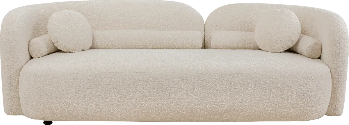 Sofa- 3 Sitzer, Stoff, Beige