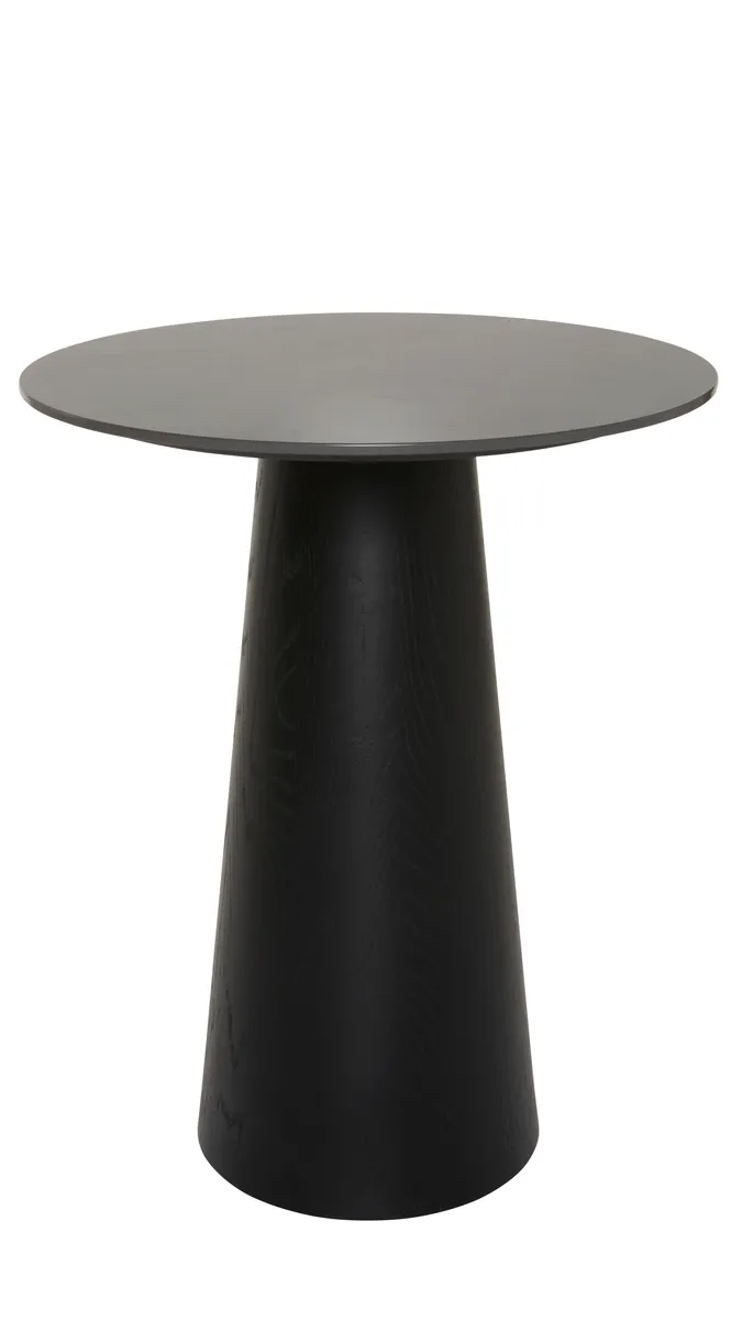 Beistelltisch Cono - DH ca. 40x52 cm, Keramik, Anthrazit