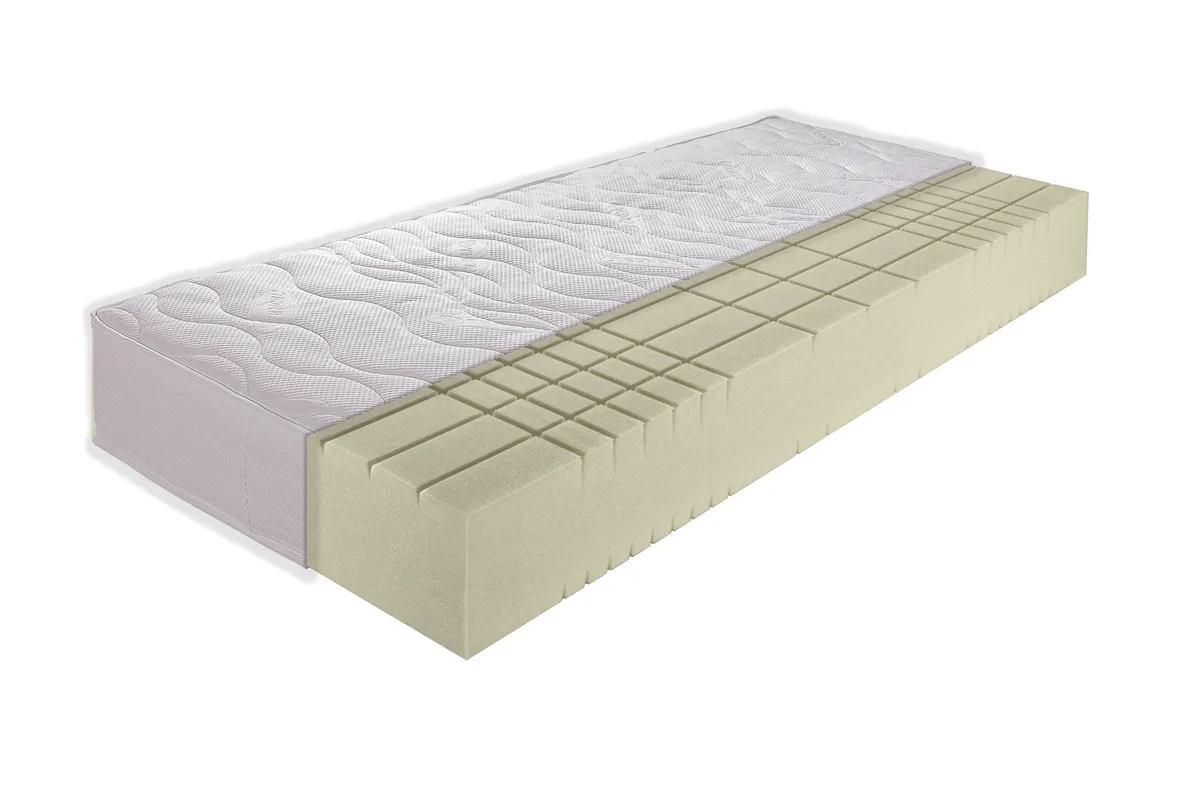 Komfortschaummatratze - wendbar, Liegefläche ca. 140x200 cm, Mittel/Fest