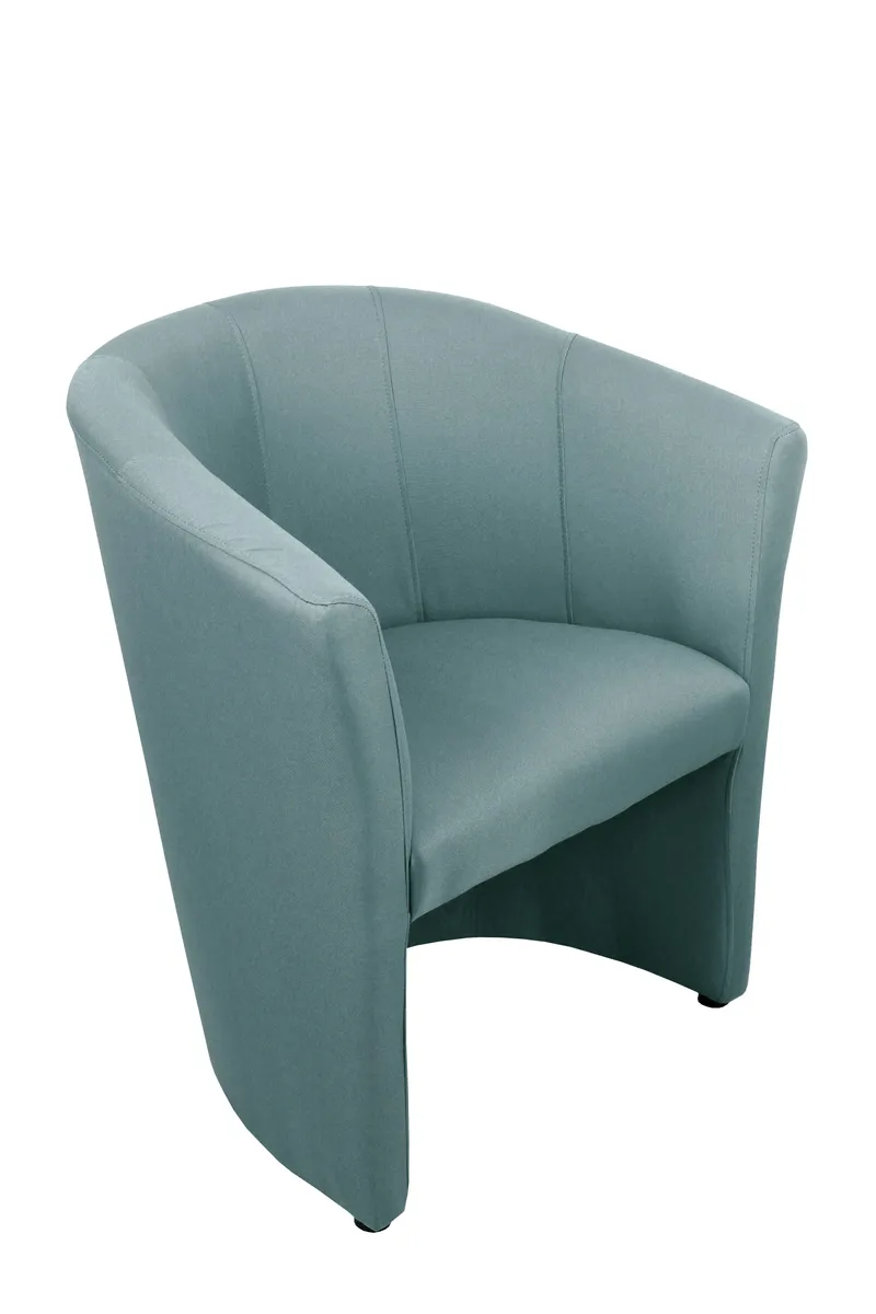 Sessel - Webstoff Blau