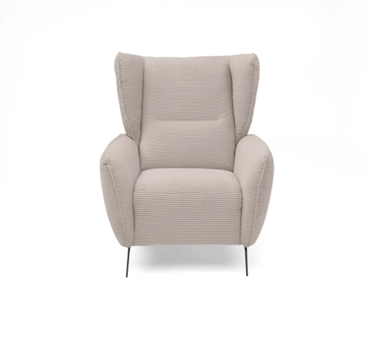 Sessel EILA - Stoff, Rosa