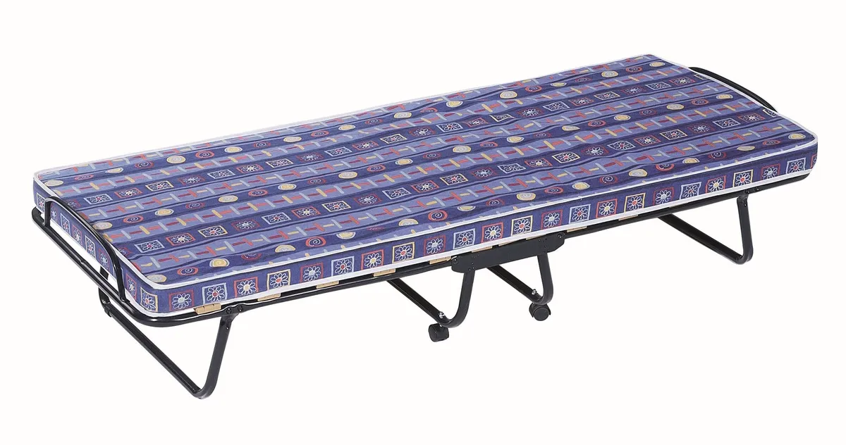 Gästebett - Liegefläche ca. 80x182 cm, Blau, Anthrazit