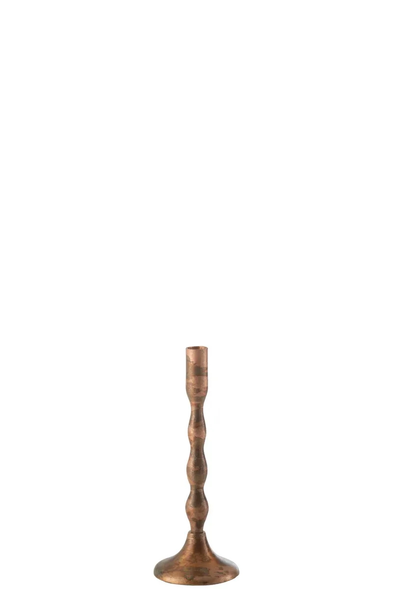 Kerzenleuchter - DH ca. 10,5x27 cm, Kupfer