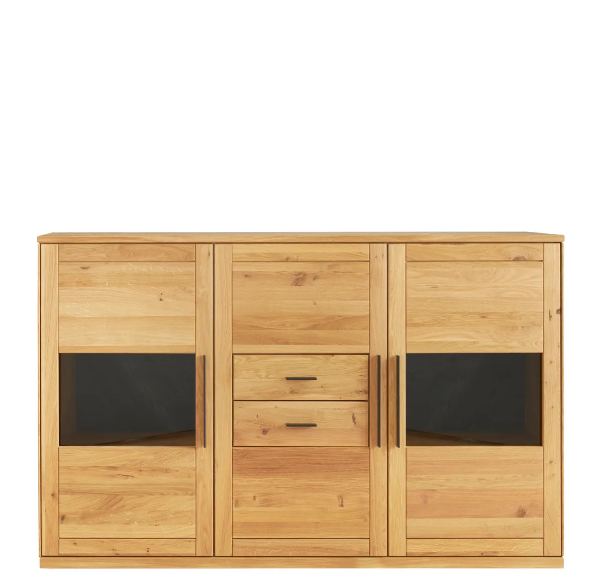 Highboard Faro 6.0 - Wildeiche massiv, natur, geölt