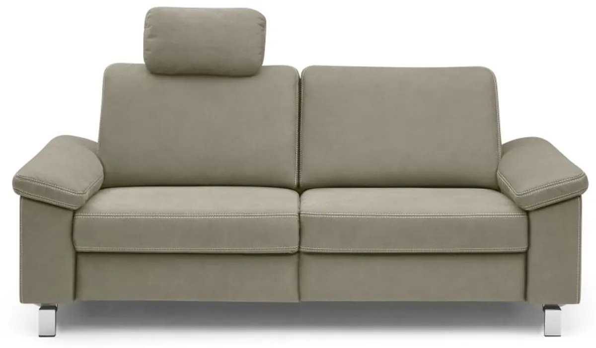 Sofa CALM PLUS - 3-Sitzer, 2x Relaxfunktion, Stoff, Taupe