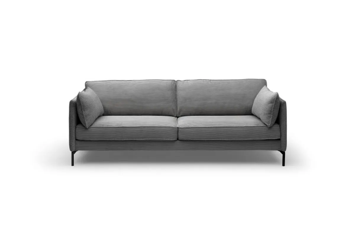 Sofa- 3,5-Sitzer, Stoff, Graphit