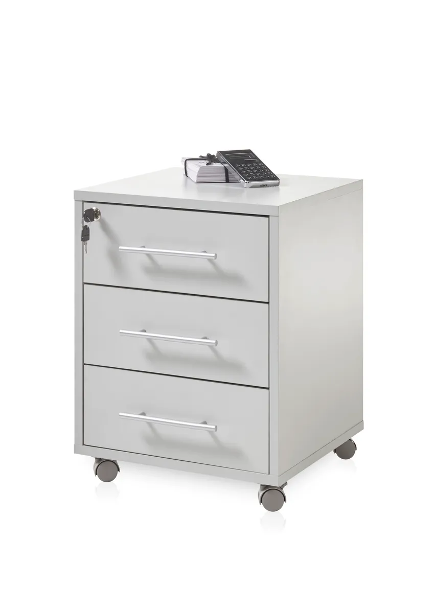 Rollcontainer- Hellgrau