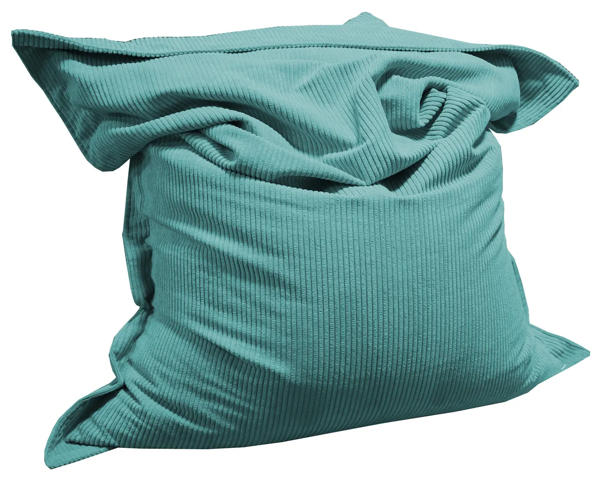 Bodenkissen- Stoff, Türkis