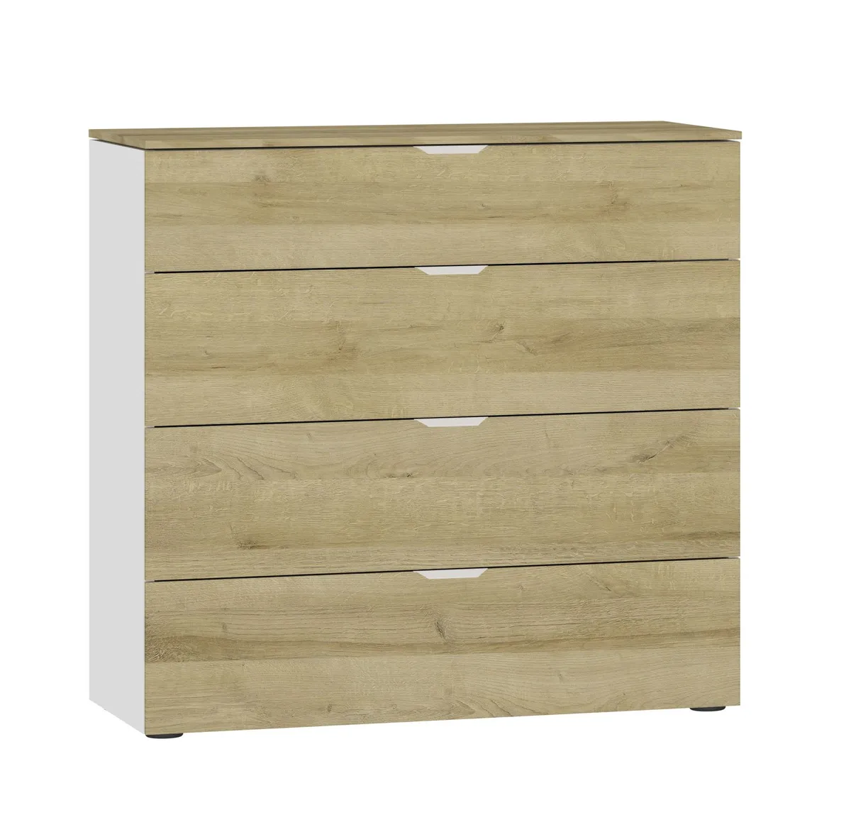 Kommode JOIN IT- Eiche Dekor, Weiß