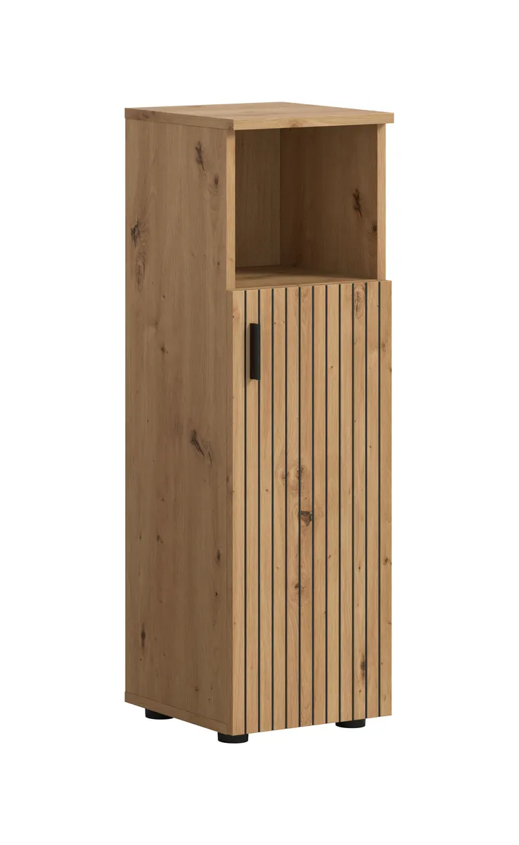 Standschrank - B ca. 30 cm, Artisan Eiche Nachbildung