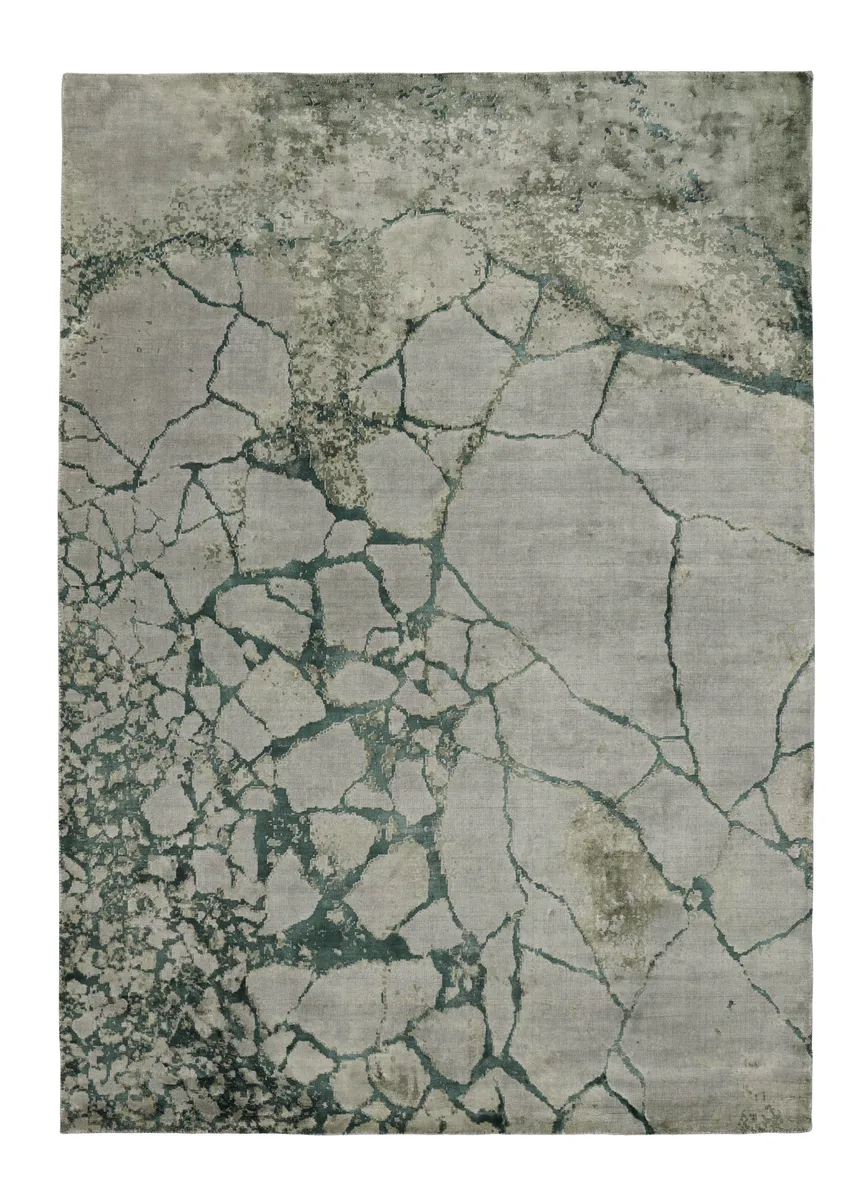 Teppich - LB ca. 300x200 cm, Petrol