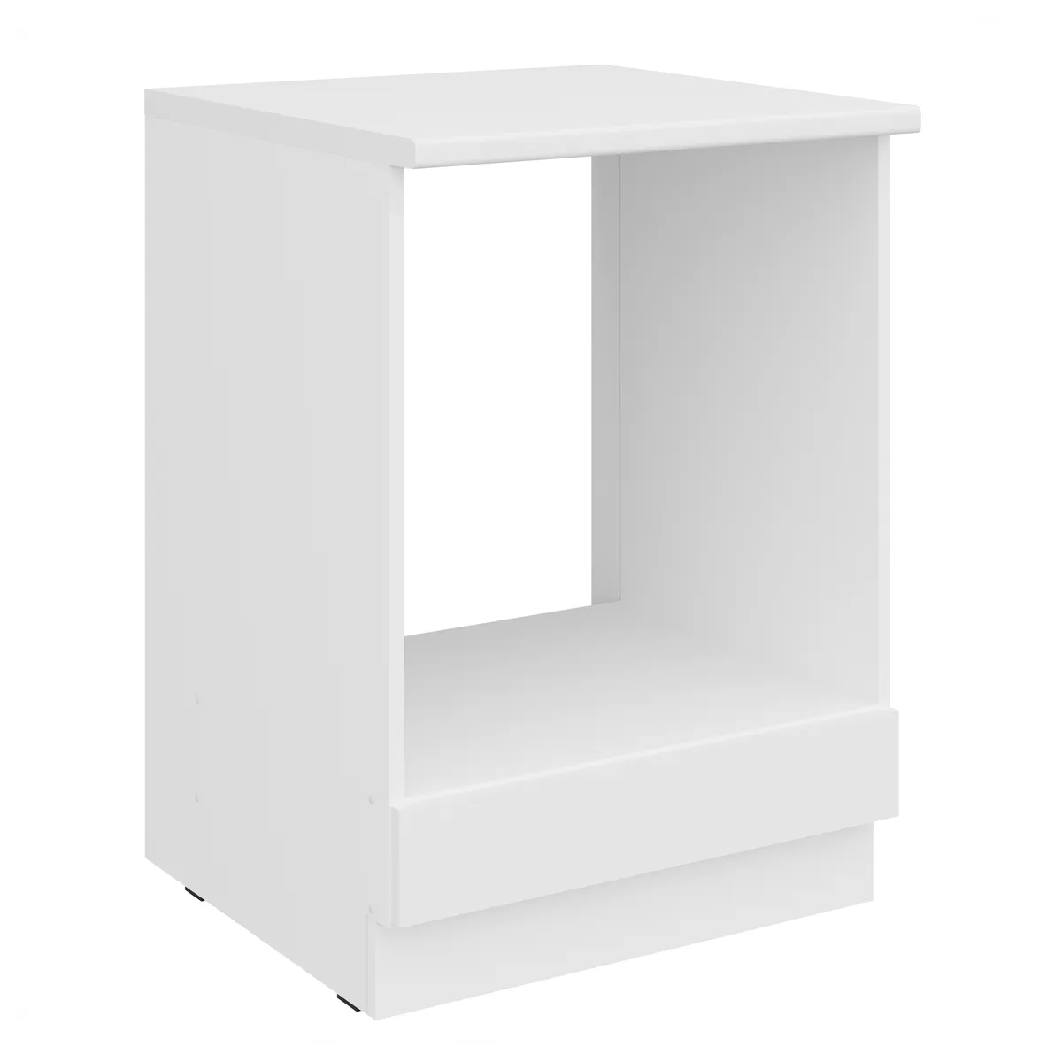 Herdumbauschrank- B ca. 60 cm, Weiß, Matt