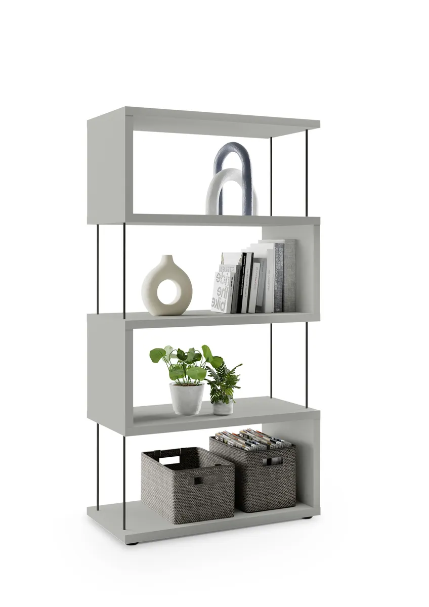 Regal - B ca. 66 cm, Kreidegrau