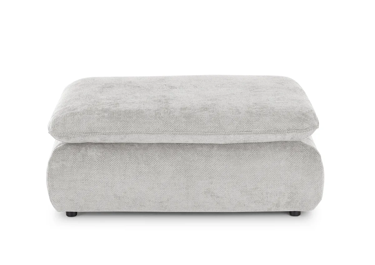 Hocker - Stoff, Perlmutt