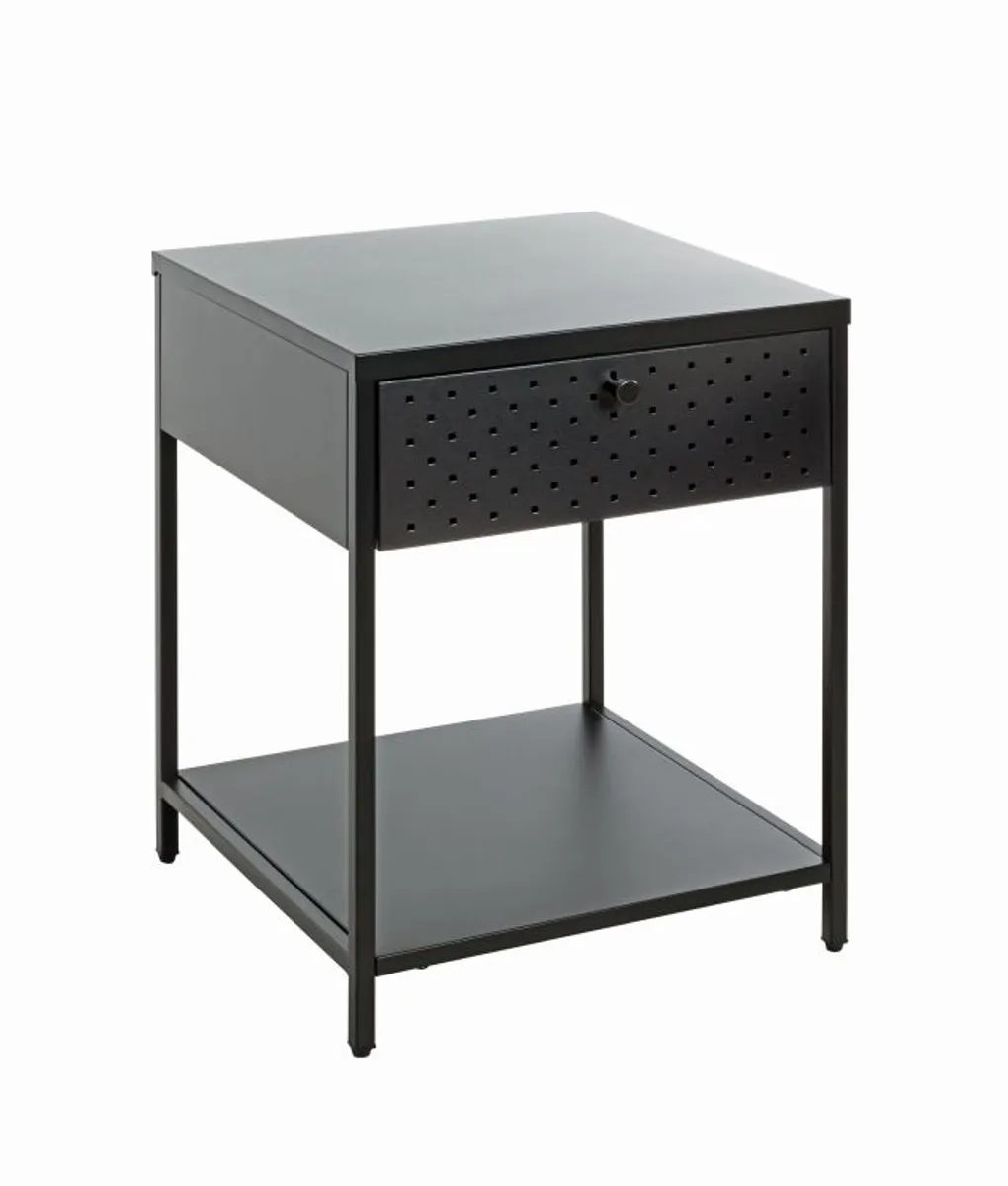Konsolentisch - B/H/T ca. 40x53x40 cm, Schwarz