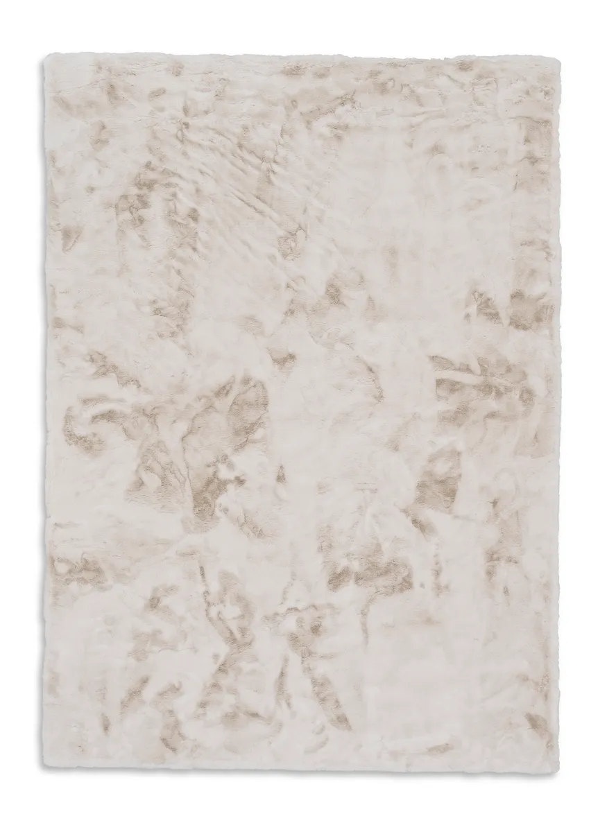 Teppich - B/L ca. 160x230 cm - Cremefarben