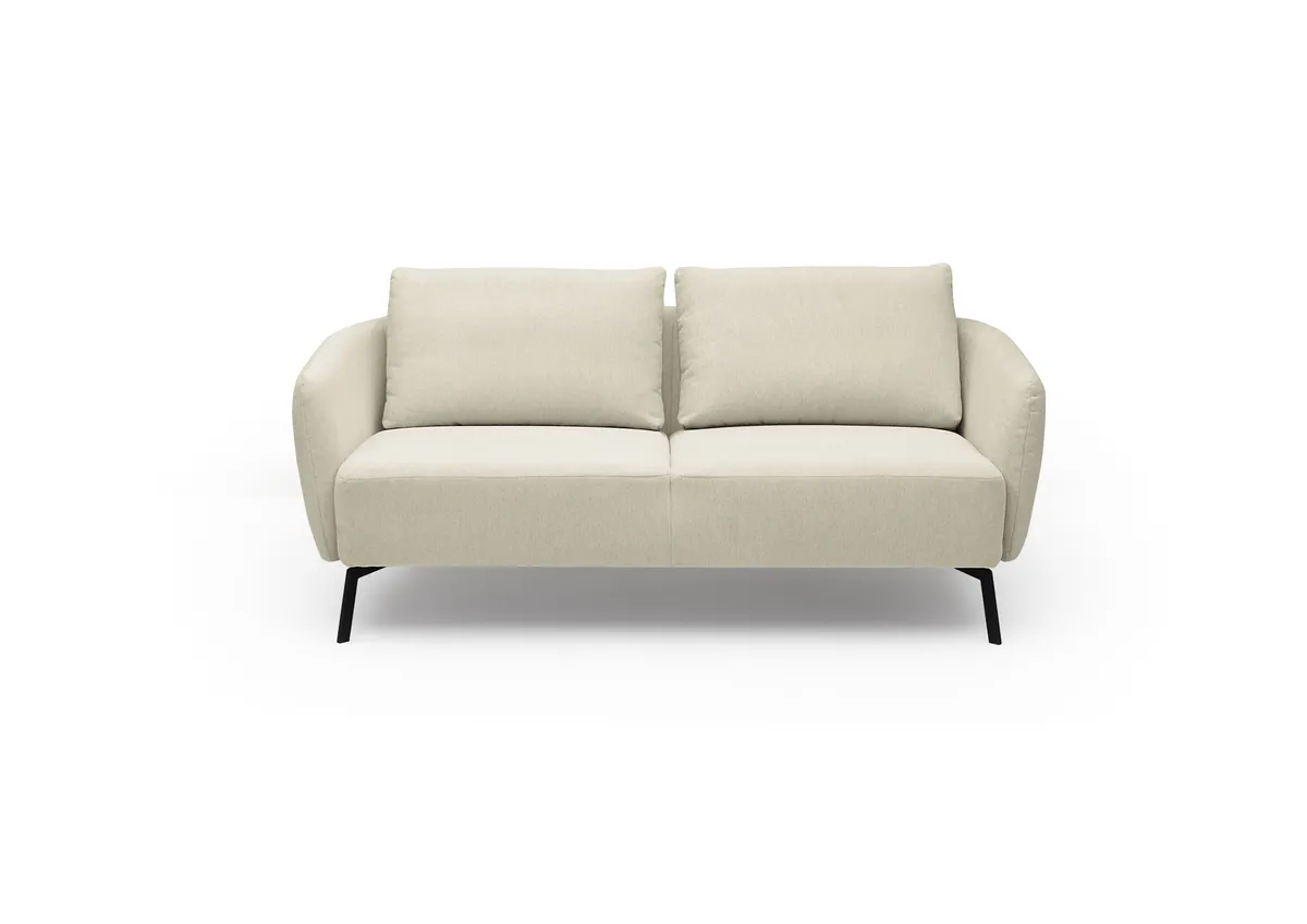 Sofa CARLLOTA - 2,5-Sitzer, Stoff, Natur