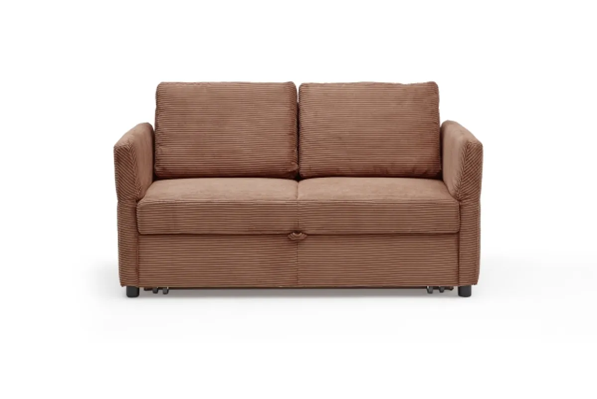 Sofa PRO FLEXX - 2-Sitzer inkl. Schlaffunktion, Stoff, Kupfer