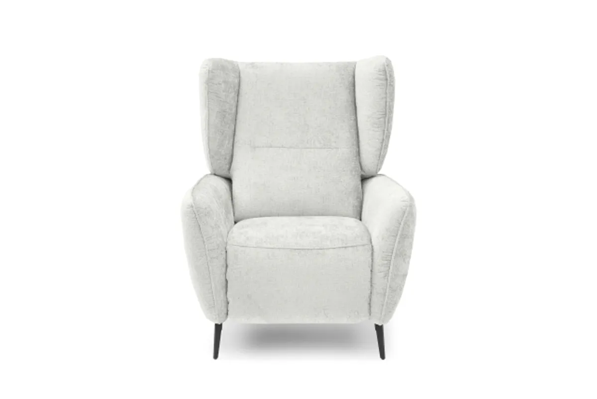 TV-Sessel - Relaxfunktion, Stoff, Hellgrau