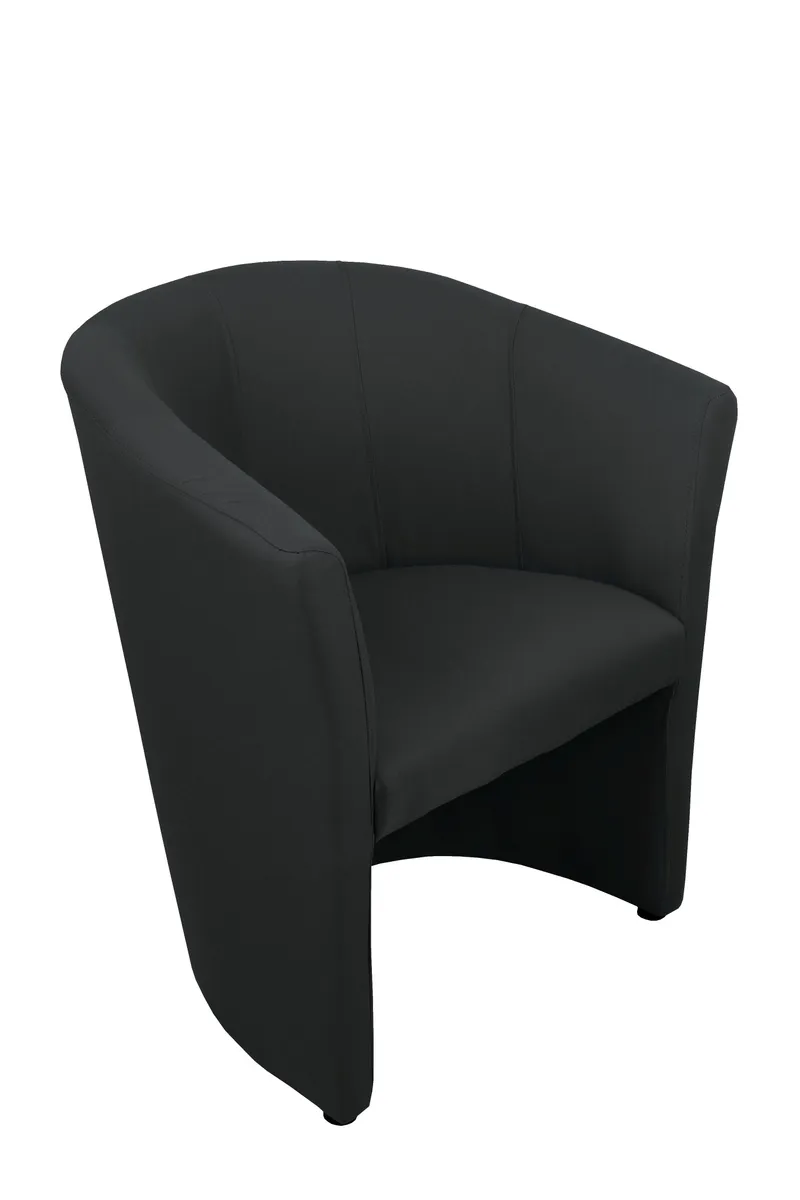 Sessel - Webstoff schwarz 