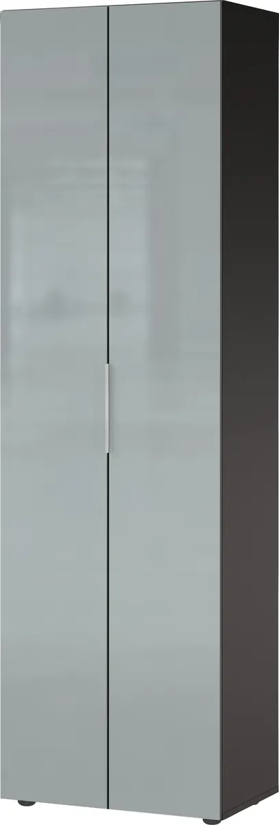 Garderobenschrank GILLIAN - B/H/T ca. 59x197x40 cm, Graphit