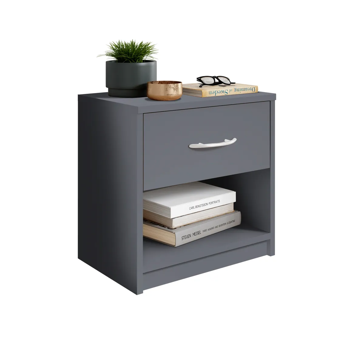 Nachtkommode - Graphit