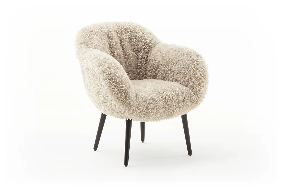 Sessel Sevano - Kunstfell, natur