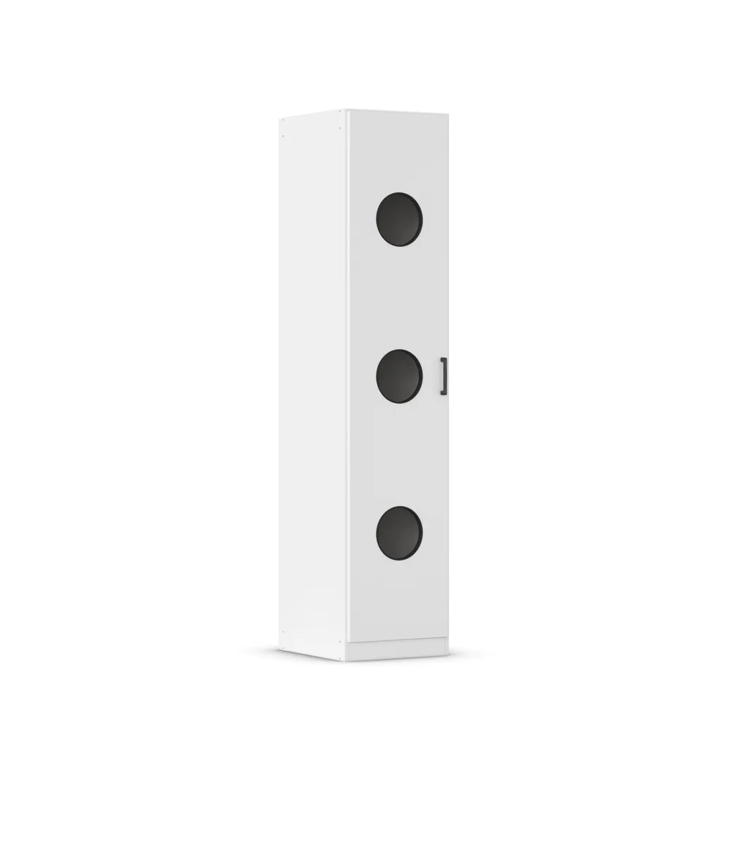 Wäscheschrank RHONDA- B ca. 47 cm, Weiß