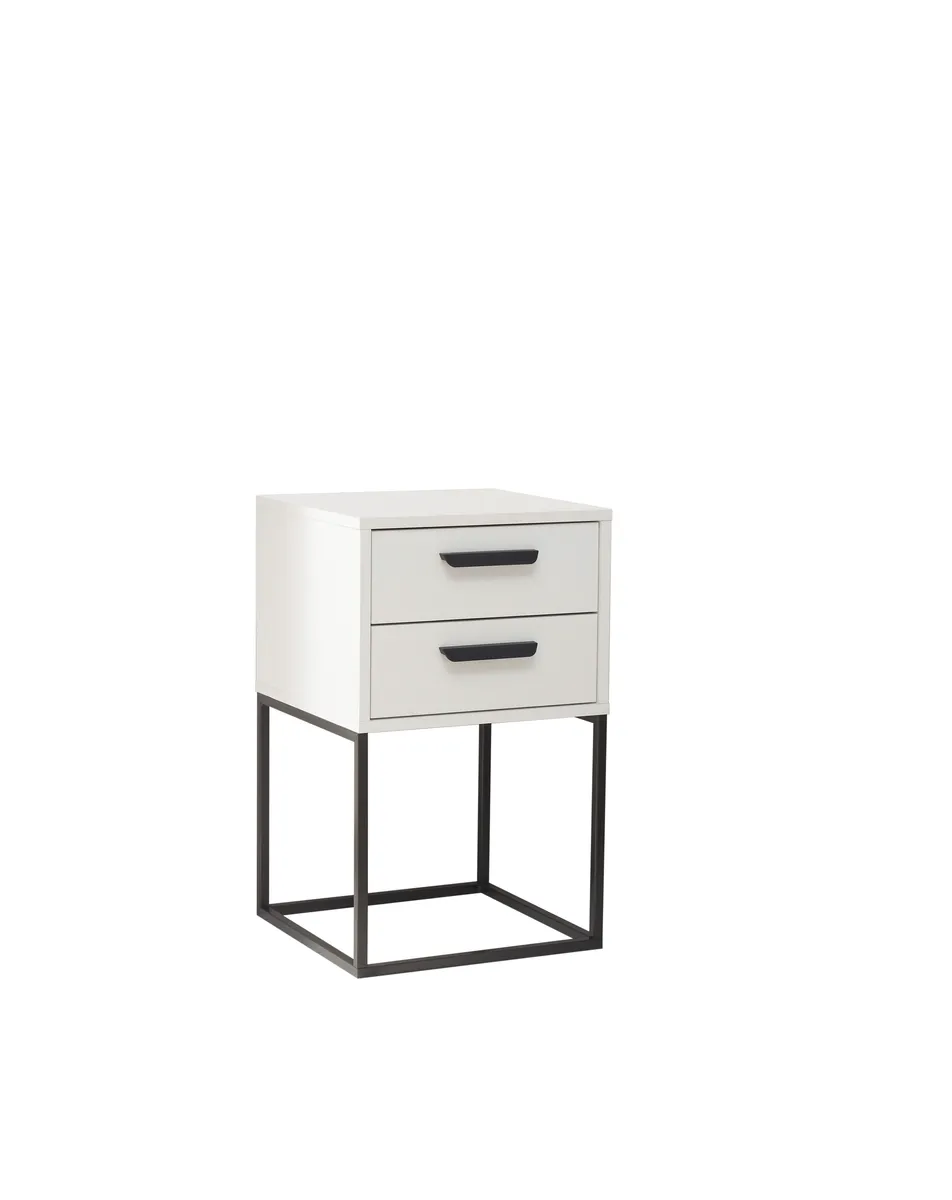 Nachtkonsole- Weiß