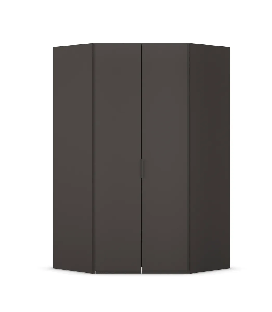 Eckschrank ROVERO- B ca. 127 cm, Graphit