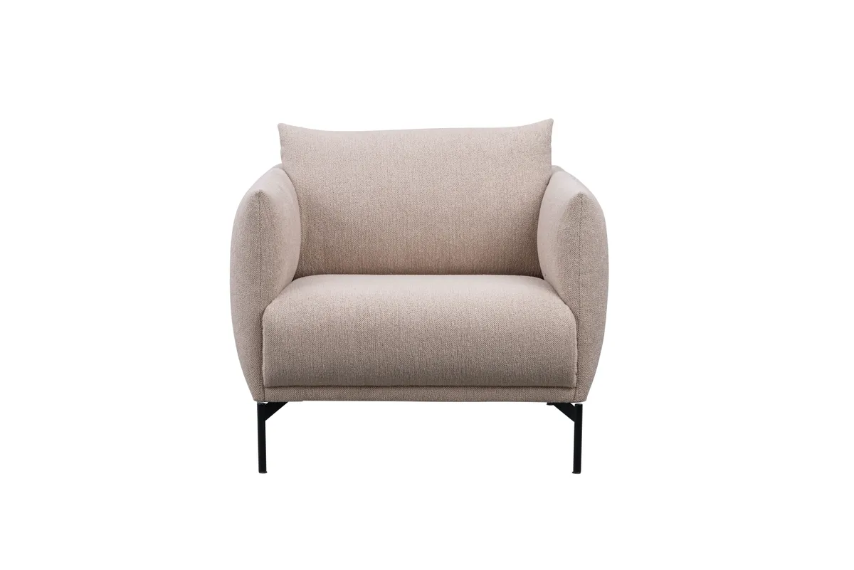 Sessel Joana - Stoff, Beige