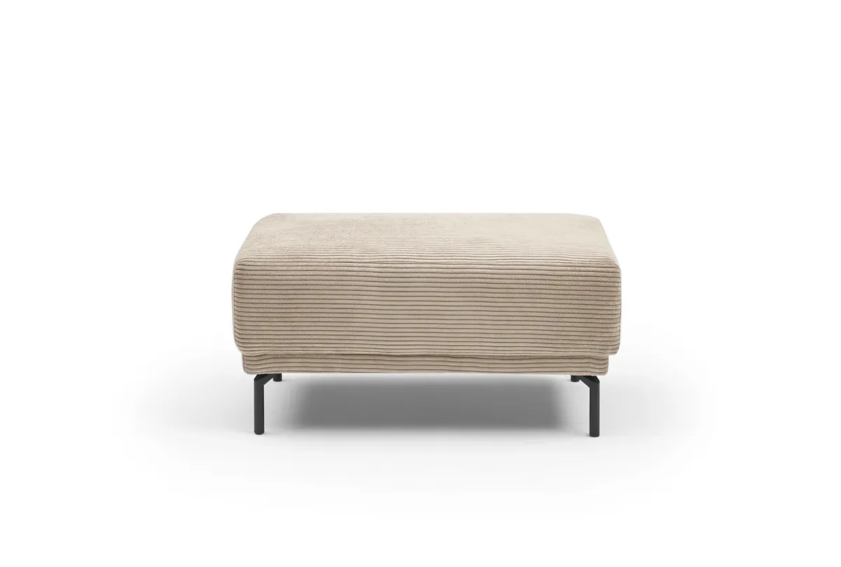 Hocker - Stoff, Beige