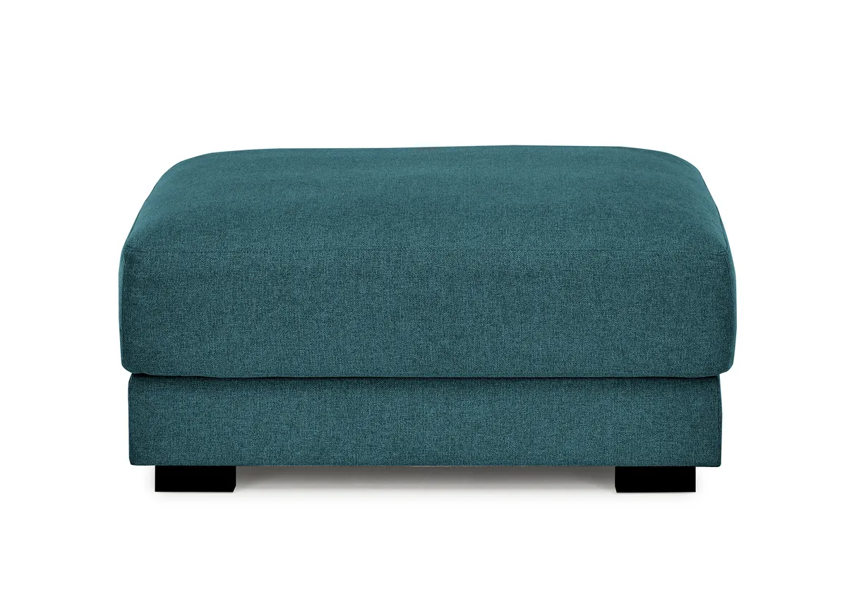 Hocker - Stoff, Petrol