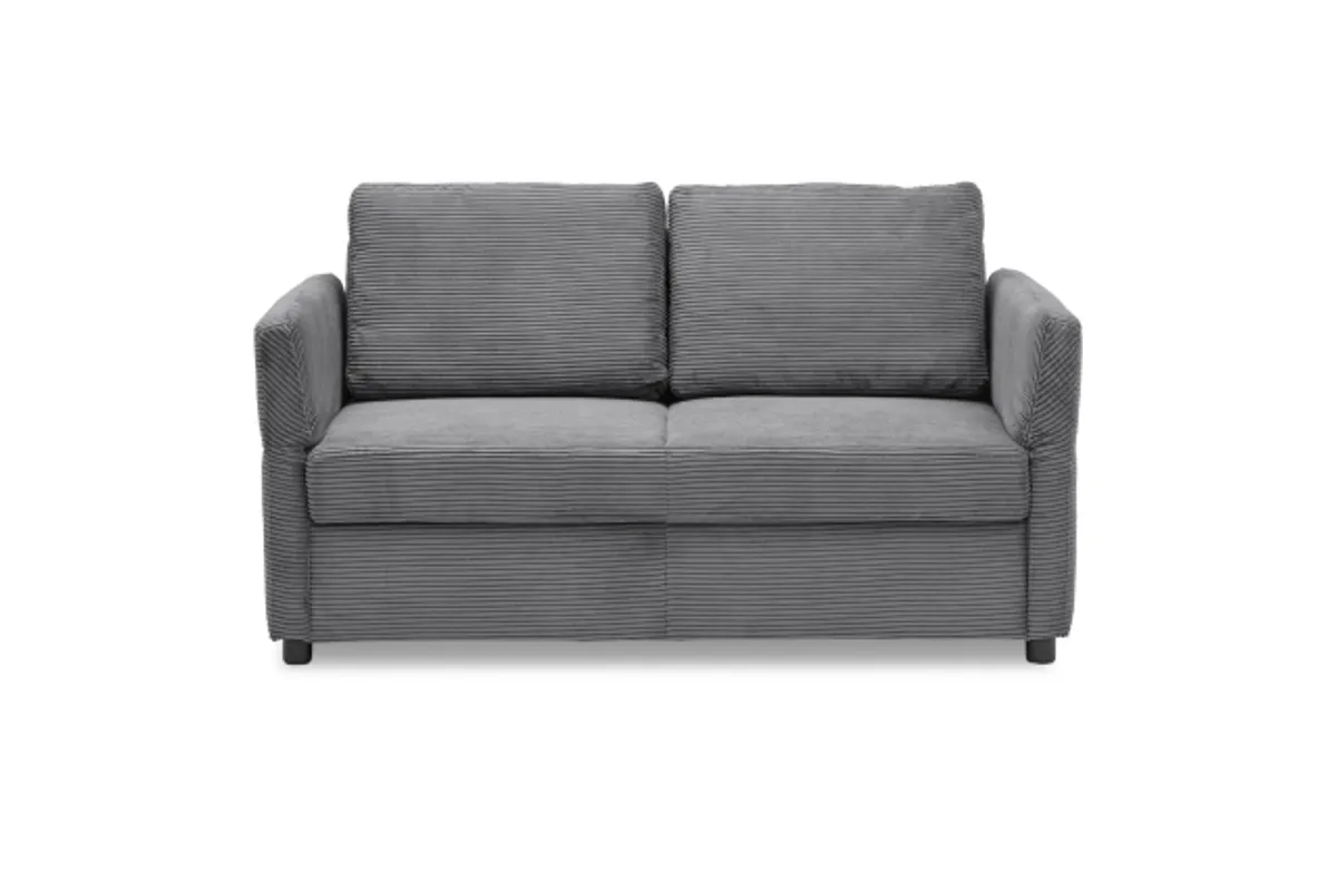 Sofa PRO FLEXX - 2-Sitzer, Stoff, Grau