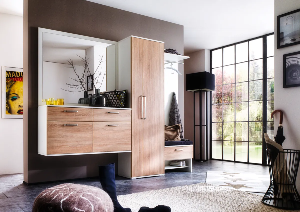 Garderobe - Sanremo Eiche Dekor