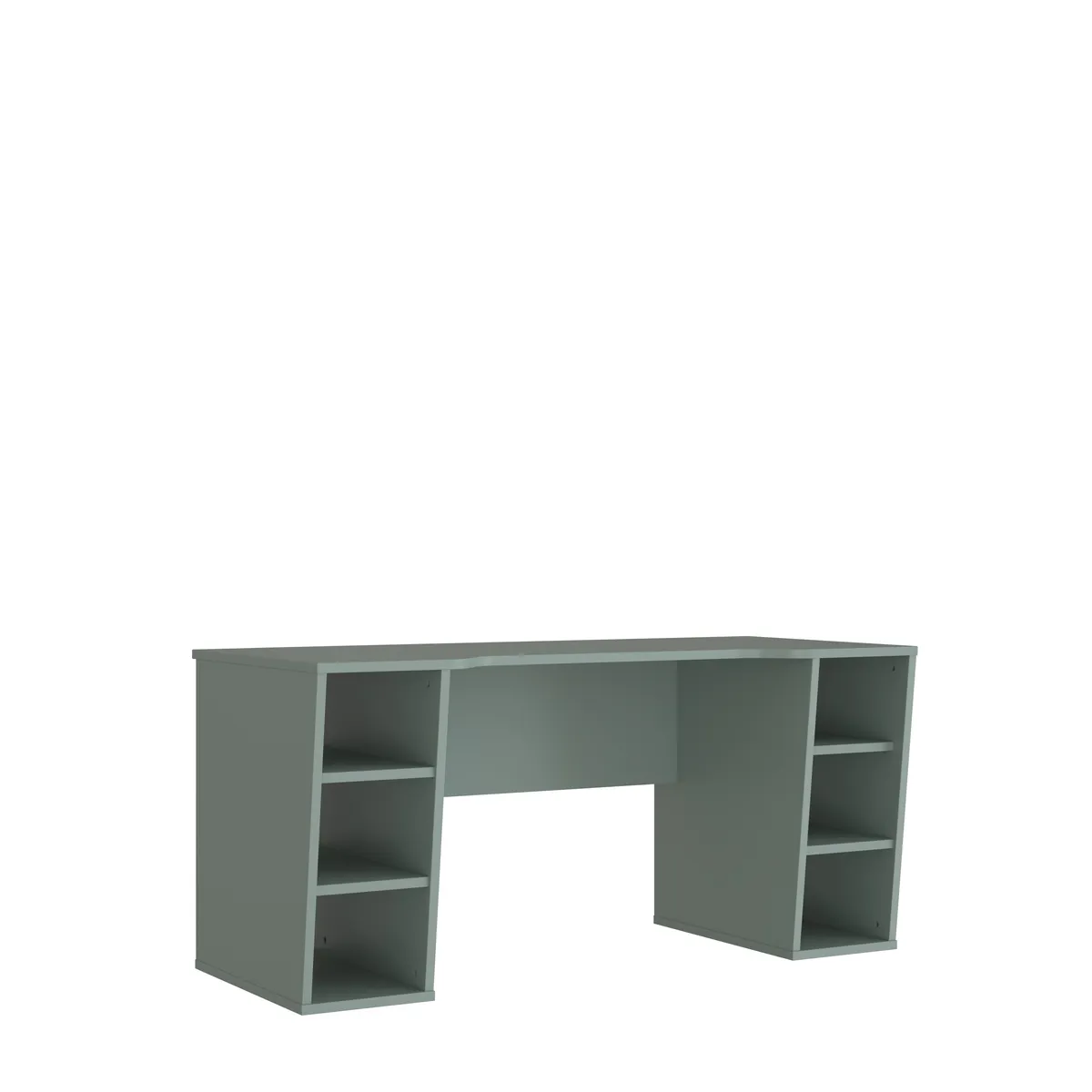 Schreibtisch- LB ca. 160x72 cm, Salbei