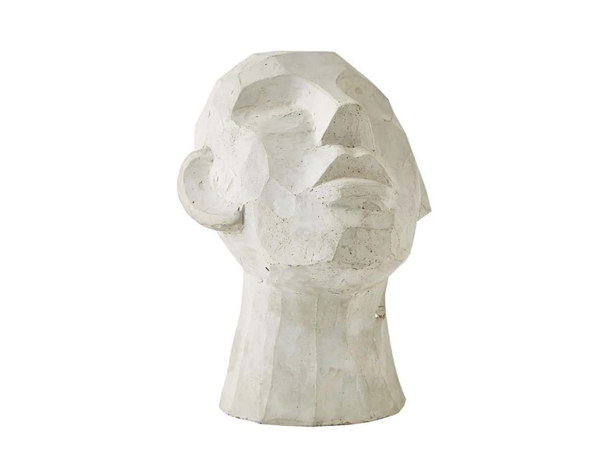 Deko-Figur - BHT ca. 18x23x16 cm, Grau