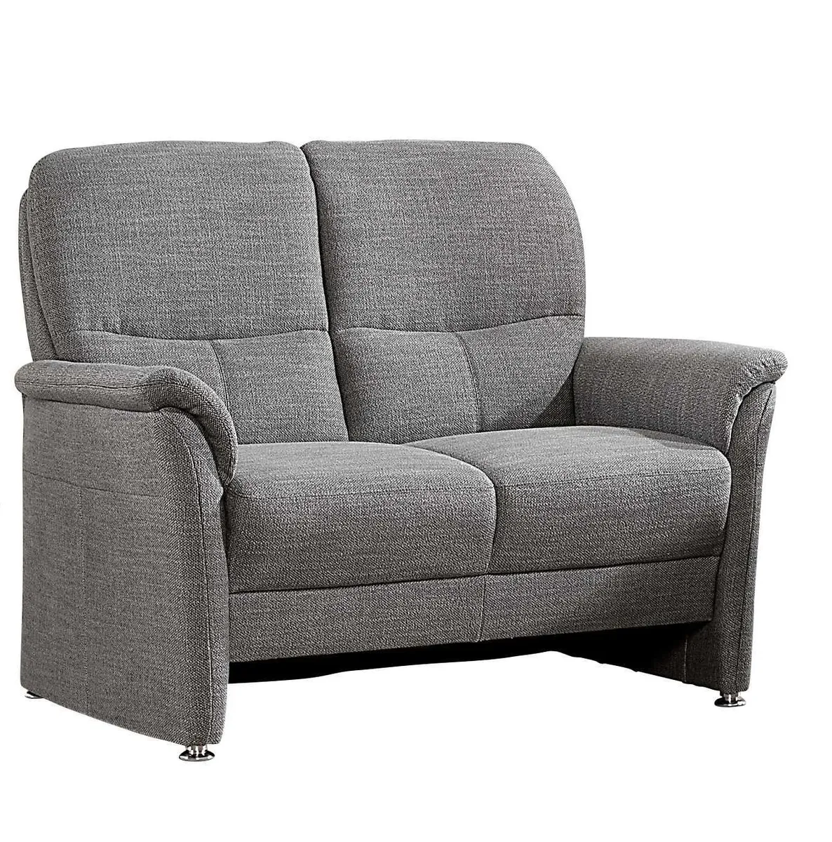 Sofa - 2-Sitzer, Stoff, Kiesel